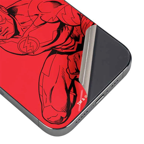 DC Comics The Flash Comic Pop iPhone 16e Skin