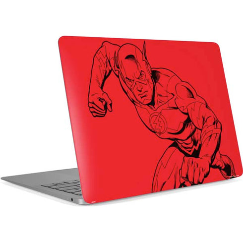 DC Comics The Flash Comic Pop Apple MacBook Air Skin