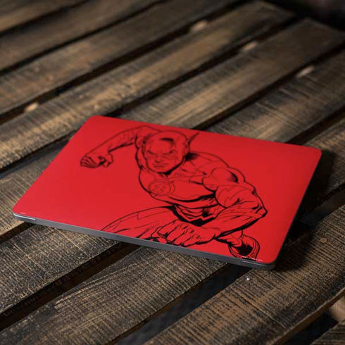 DC Comics The Flash Comic Pop Apple MacBook Air Skin