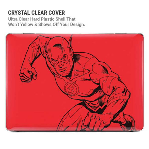 DC Comics The Flash Comic Pop MacBook Pro 14in (2021-24) Case plus Skin