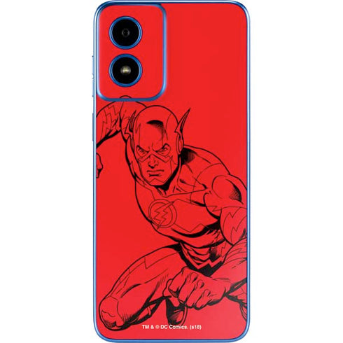 DC Comics The Flash Comic Pop Moto G Play 4G (2024) Skin