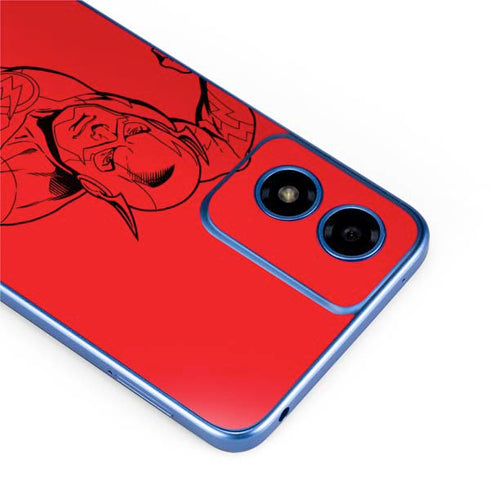 DC Comics The Flash Comic Pop Moto G Play 4G (2024) Skin