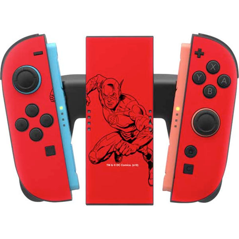 DC Comics The Flash Comic Pop Nintendo Switch 2 (2025) Joy-Con Controller Skin