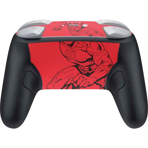 DC Comics The Flash Comic Pop Nintendo Switch 2 (2025) Pro Controller Skin