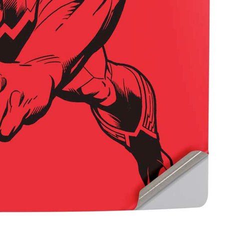 DC Comics The Flash Comic Pop PS5 Pro Disk Console Skin