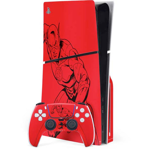 DC Comics The Flash Comic Pop PlayStation PS5 Skins