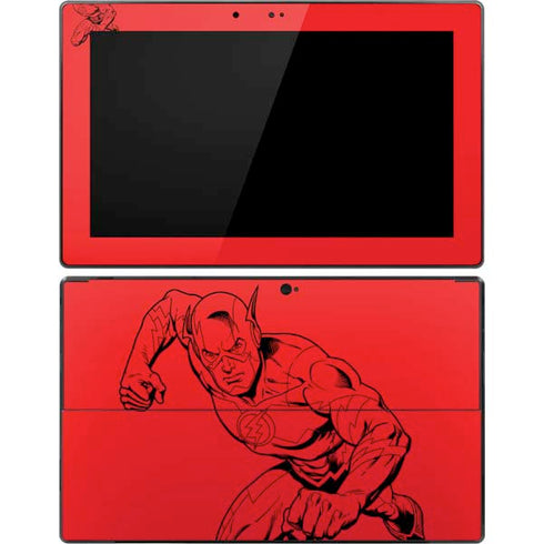 DC Comics The Flash Comic Pop Surface Pro Tablet Skin