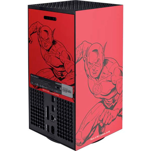 DC Comics The Flash Comic Pop XBox Series X Digital Edition Console Skin