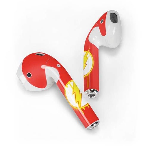 DC Comics The Flash Emblem Drip Apple AirPods Skin