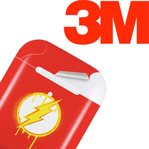 DC Comics The Flash Emblem Drip Apple AirPods Skin