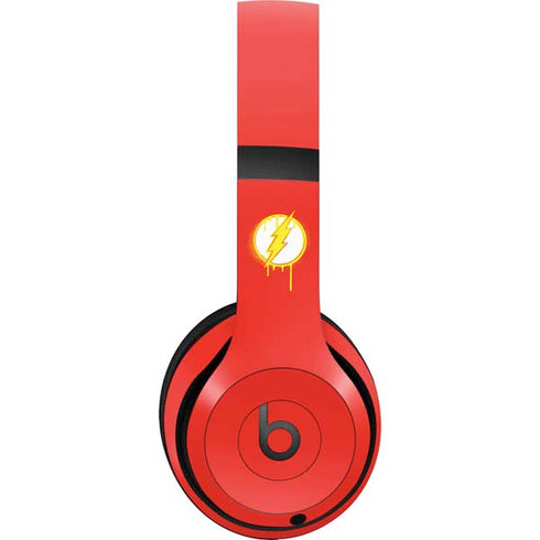 DC Comics The Flash Emblem Drip Beats Studio Pro Wireless Headphones Skin
