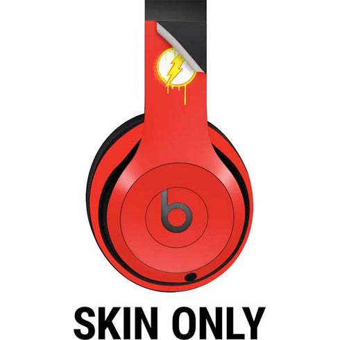 DC Comics The Flash Emblem Drip Beats Studio Pro Wireless Headphones Skin