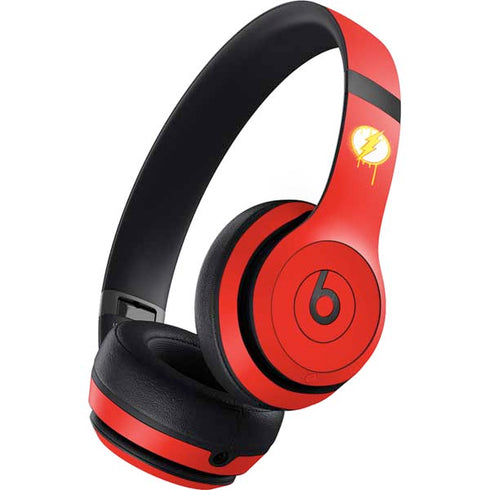 DC Comics The Flash Emblem Drip Beats Studio Pro Wireless Headphones Skin