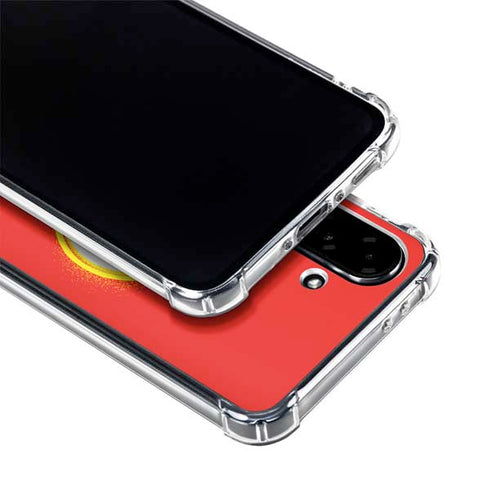 DC Comics The Flash Emblem Drip Galaxy A36 5G Clear Case