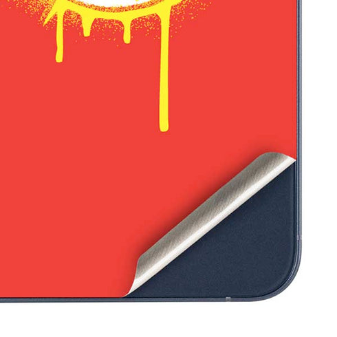 DC Comics The Flash Emblem Drip Galaxy A36 5G Skin