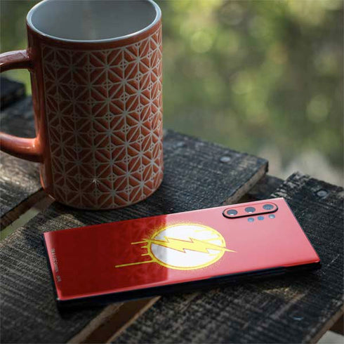 DC Comics The Flash Emblem Drip Galaxy Note 10 Plus Skin