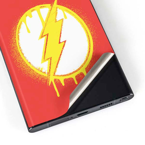DC Comics The Flash Emblem Drip Galaxy Skins
