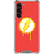 DC Comics The Flash Emblem Drip Galaxy S24 FE Clear Case