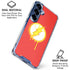 DC Comics The Flash Emblem Drip Galaxy S25 Plus Clear Case