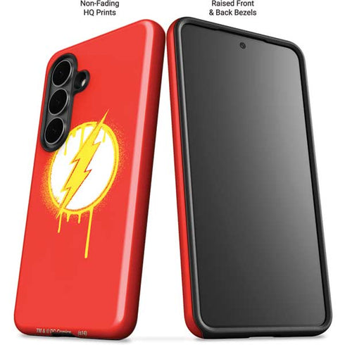 DC Comics The Flash Emblem Drip Galaxy S26 Impact Case