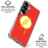 DC Comics The Flash Emblem Drip Galaxy S26 Plus Clear Case