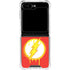DC Comics The Flash Emblem Drip Galaxy Z Flip6 Clear Case