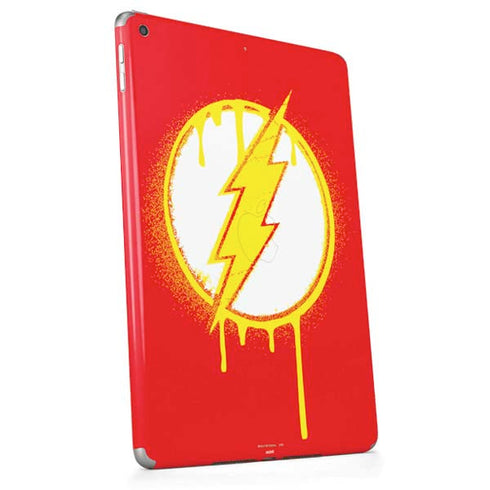 DC Comics The Flash Emblem Drip Apple iPad Skin
