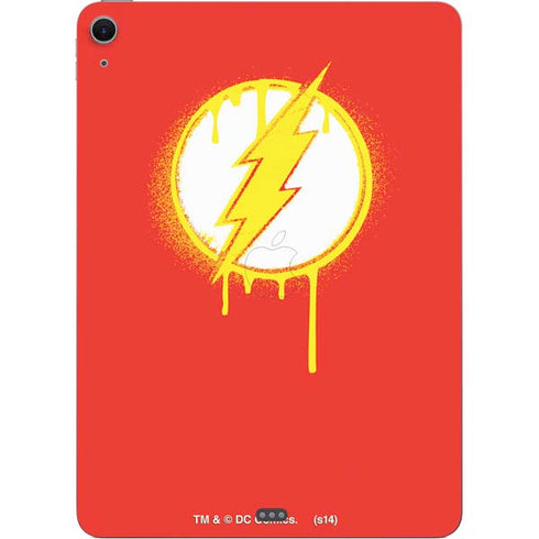 DC Comics The Flash Emblem Drip Apple iPad Air Skin