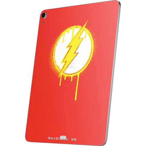 DC Comics The Flash Emblem Drip Apple iPad Air Skin