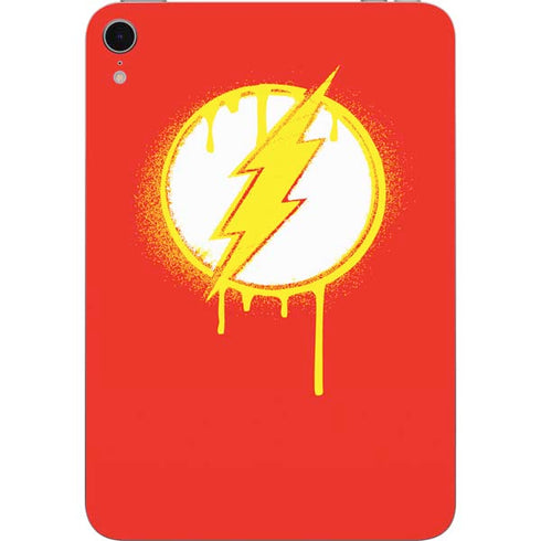 DC Comics The Flash Emblem Drip Apple iPad Mini Skin