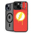 DC Comics The Flash Emblem Drip iPhone 15 Plus Kickstand Case