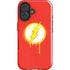 DC Comics The Flash Emblem Drip iPhone 16 Plus Impact Case