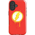 DC Comics The Flash Emblem Drip iPhone 16 Plus Magsafe Impact Case