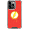 DC Comics The Flash Emblem Drip iPhone 16 Pro Clear Case