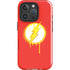DC Comics The Flash Emblem Drip iPhone 16 Pro Impact Case