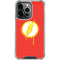 DC Comics The Flash Emblem Drip iPhone 16 Pro Max Clear Case