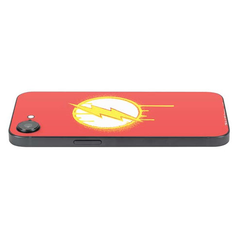 DC Comics The Flash Emblem Drip iPhone 16e Skin