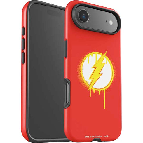 DC Comics The Flash Emblem Drip iPhone 17 Air Impact Case