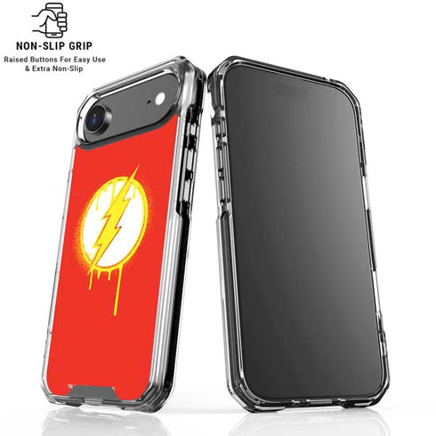 DC Comics The Flash Emblem Drip iPhone 17 Air MagSafe Case