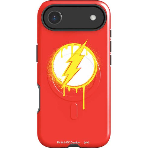 DC Comics The Flash Emblem Drip iPhone 17 Air Magsafe Impact Case