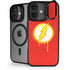 DC Comics The Flash Emblem Drip iPhone 17 Kickstand Case