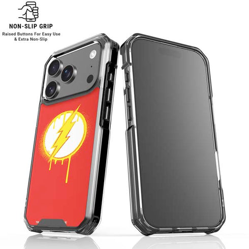 DC Comics The Flash Emblem Drip iPhone 17 Pro MagSafe Case