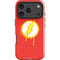 DC Comics The Flash Emblem Drip iPhone 17 Pro Max Impact Case