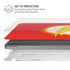 DC Comics The Flash Emblem Drip MacBook Pro 14in (2021-24) Case plus Skin