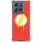 DC Comics The Flash Emblem Drip Moto G 5G (2025) Clear Case