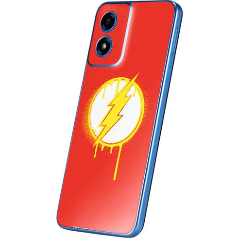 DC Comics The Flash Emblem Drip Moto G Play 4G (2024) Skin