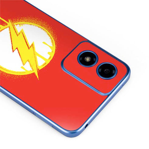 DC Comics The Flash Emblem Drip Moto G Play 4G (2024) Skin