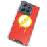 DC Comics The Flash Emblem Drip Moto G Power 5G (2025) Clear Case