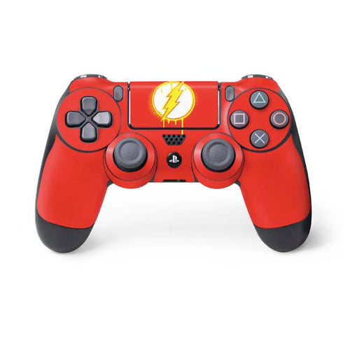 DC Comics The Flash Emblem Drip PlayStation PS4 Skins