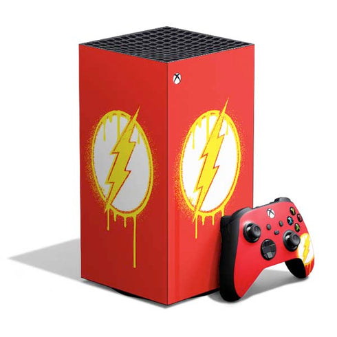 DC Comics The Flash Emblem Drip XBox Series X Digital Edition Bundle Skin